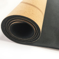 Mat de yoga de vente à chaud Eco Freindly Stop Slippery Soft Nature Nature Cork Rubber Yoga Mat